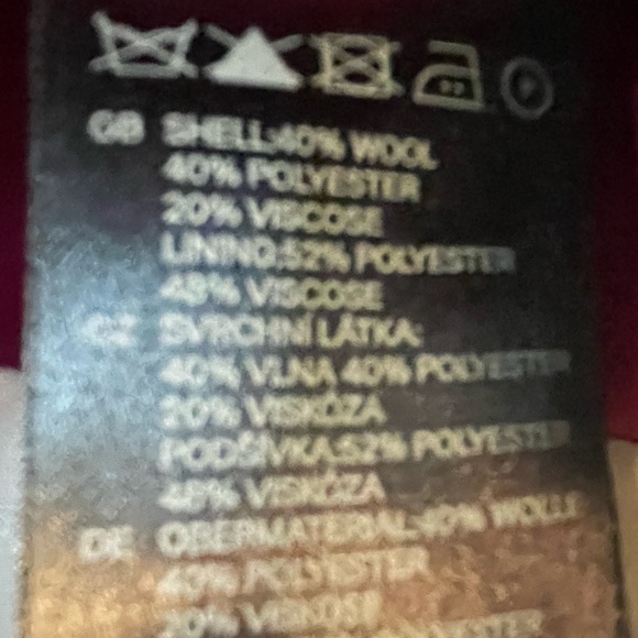 H&M topper length wool coat - Picture 8 of 13